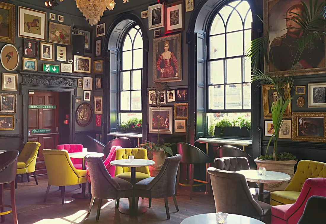 The Cellar Room set for a private dinner at NOCTURNE