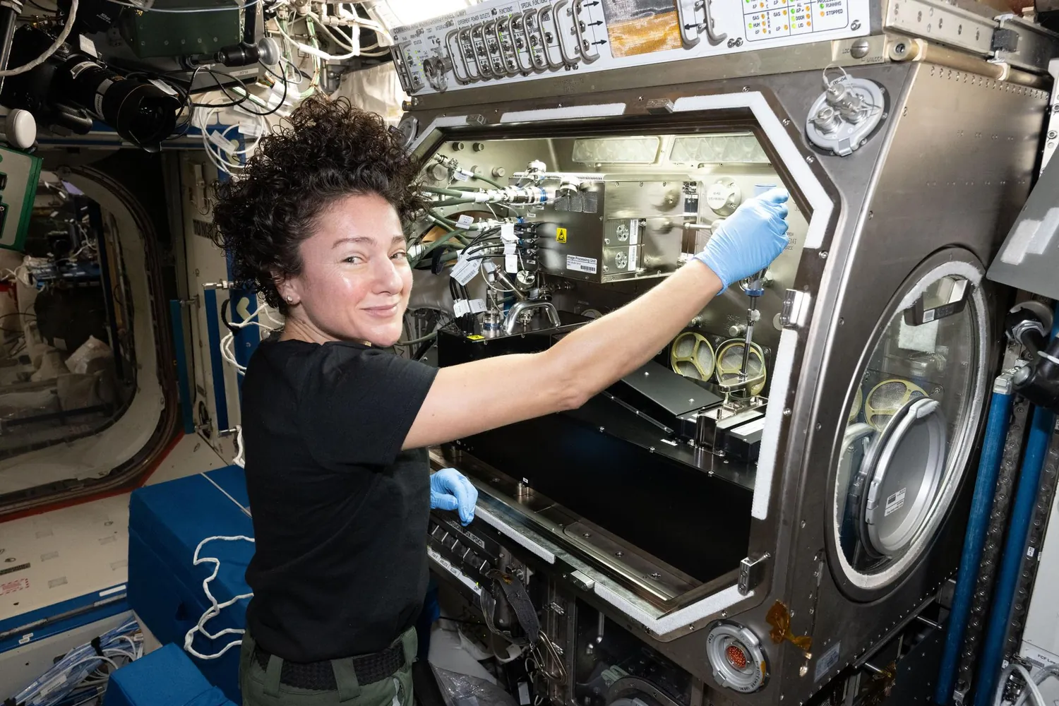 Microgravity: The straps come off and the floor lets go.