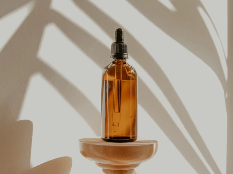Wellness ritual with natural products