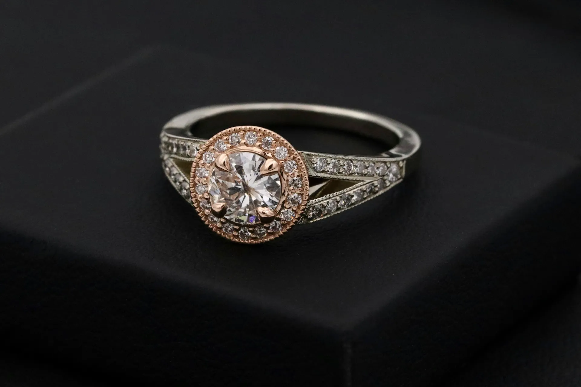 Exquisite diamond ring showcasing timeless elegance