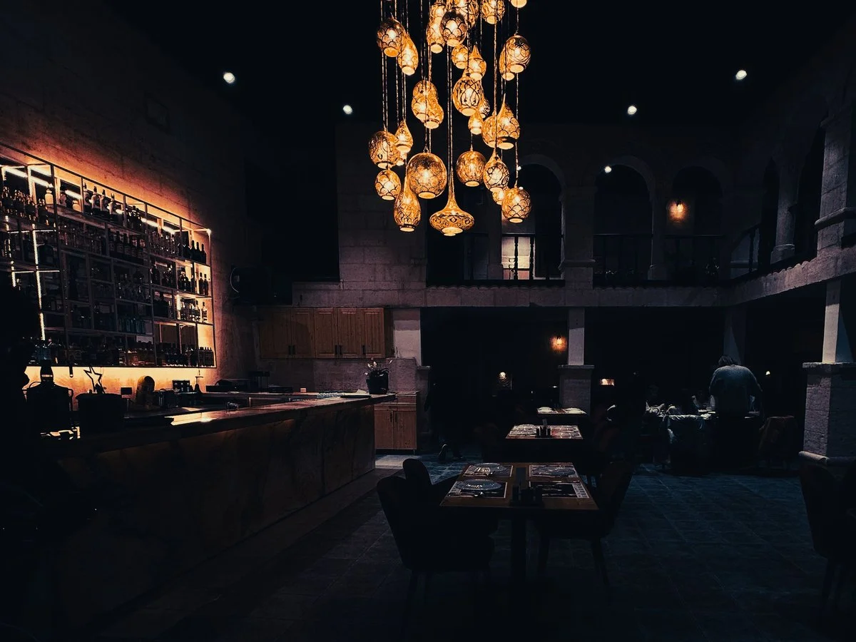 Restaurant dining room atmosphere