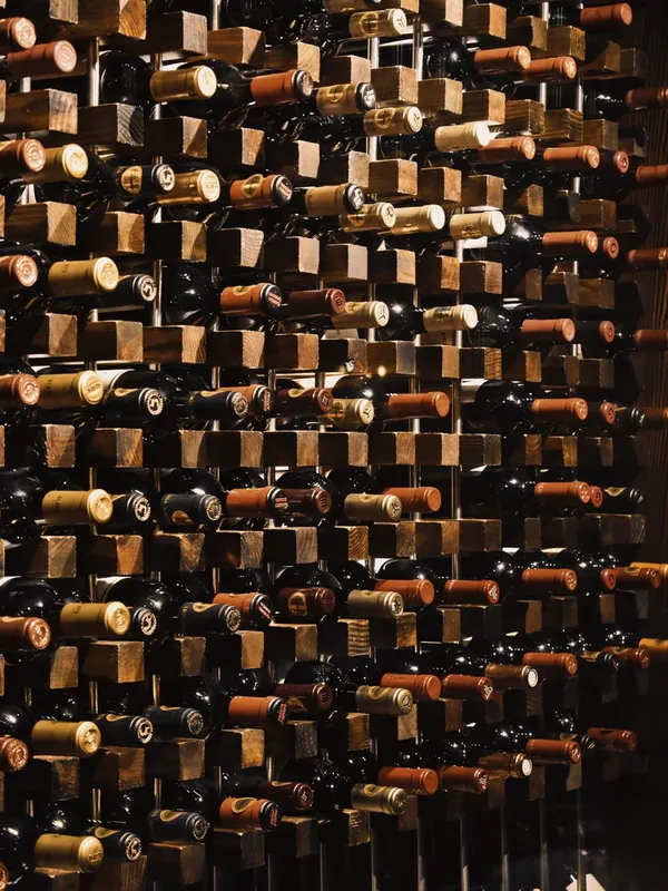 Wine cellar at Bella Vista