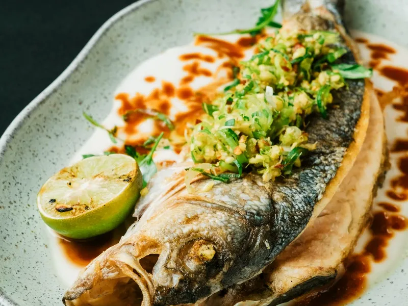 Seafood dish