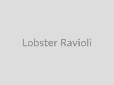 Lobster Ravioli