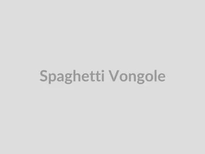 Spaghetti alle Vongole